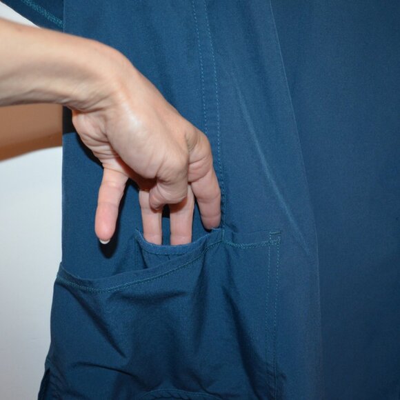 INFINITY CHEROKEE (R) Top Scrub V-Neck Customized Pockets Stretched Back 2XL - Picture 7 of 10